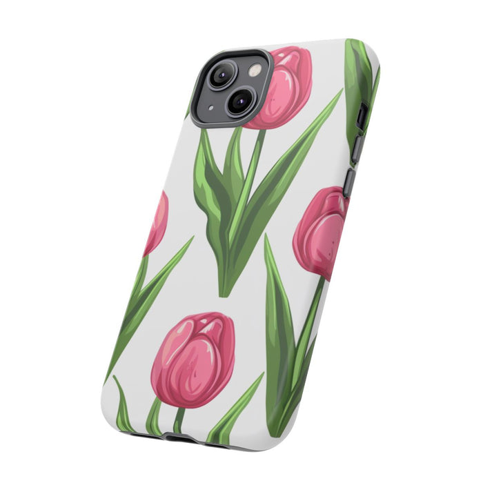 Roze Tulp Bloemenpatroon