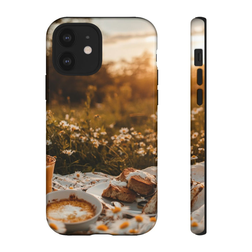 Zonnig Madeliefjesveld Ontbijtscène