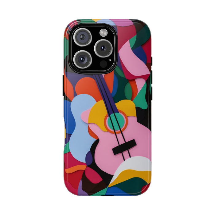 Kleurrijke Abstracte Gitaar