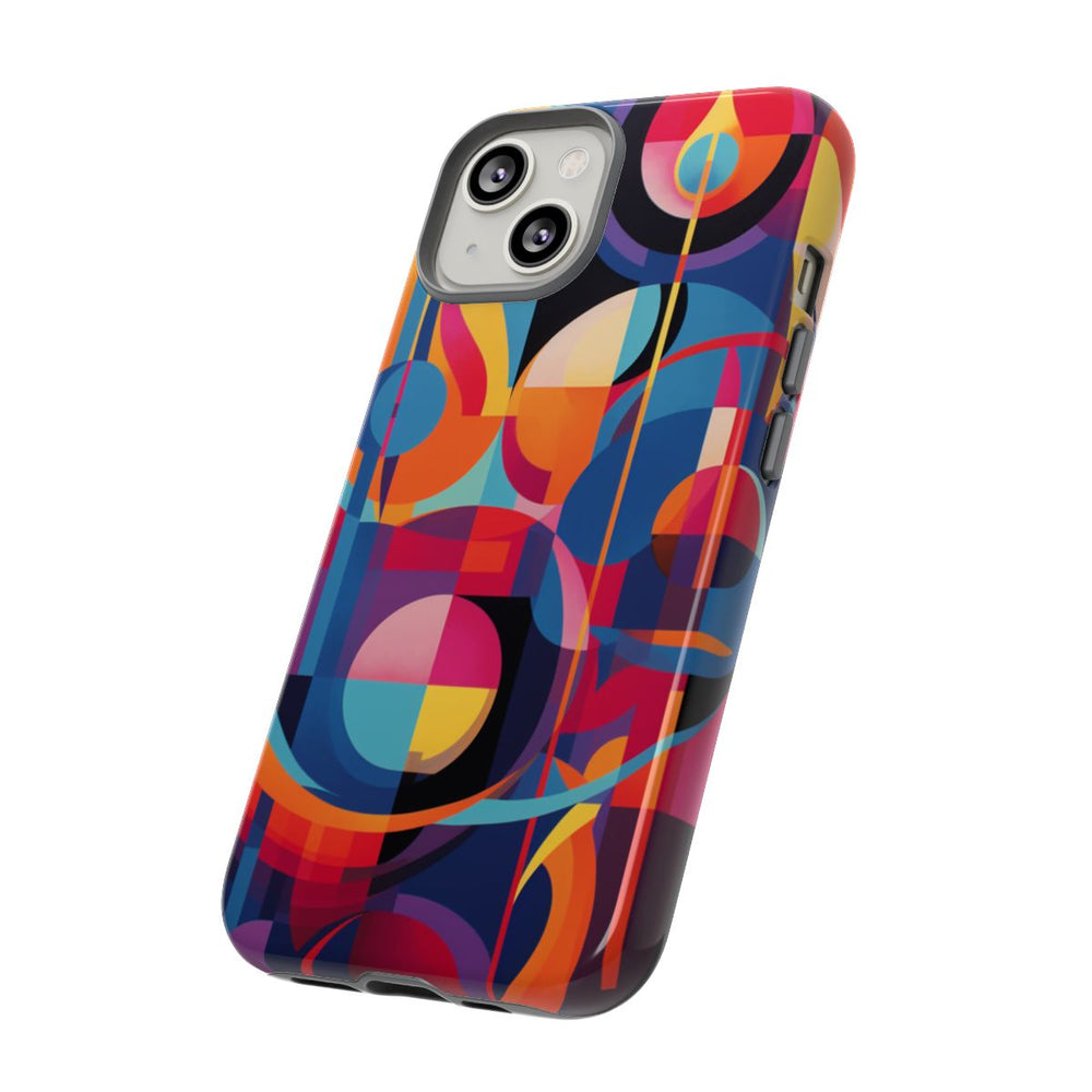 Vrolijke Geometrische Abstracte Kunst