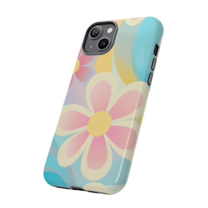 Pastel Groovy Bloemenpatroon