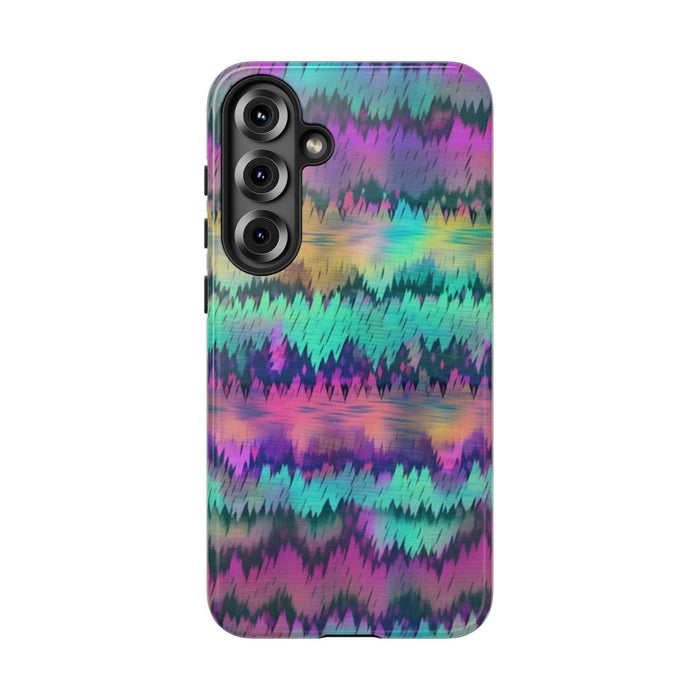 Kleurrijk Glitch Patroon Abstract Design
