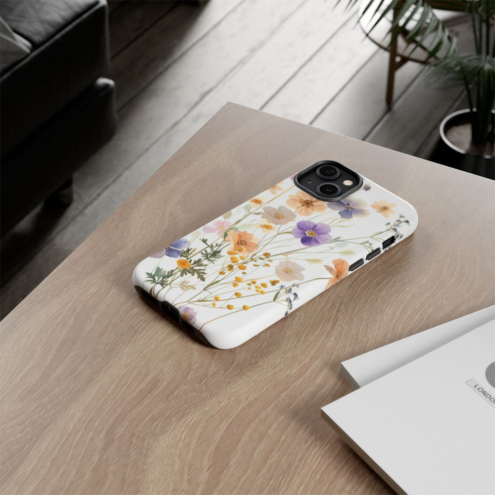 Gepresste Wilde Bloemen in Pasteltinten