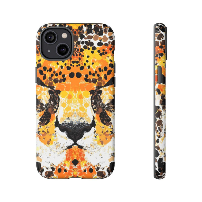 Abstracte Cheetah Kop Patroon