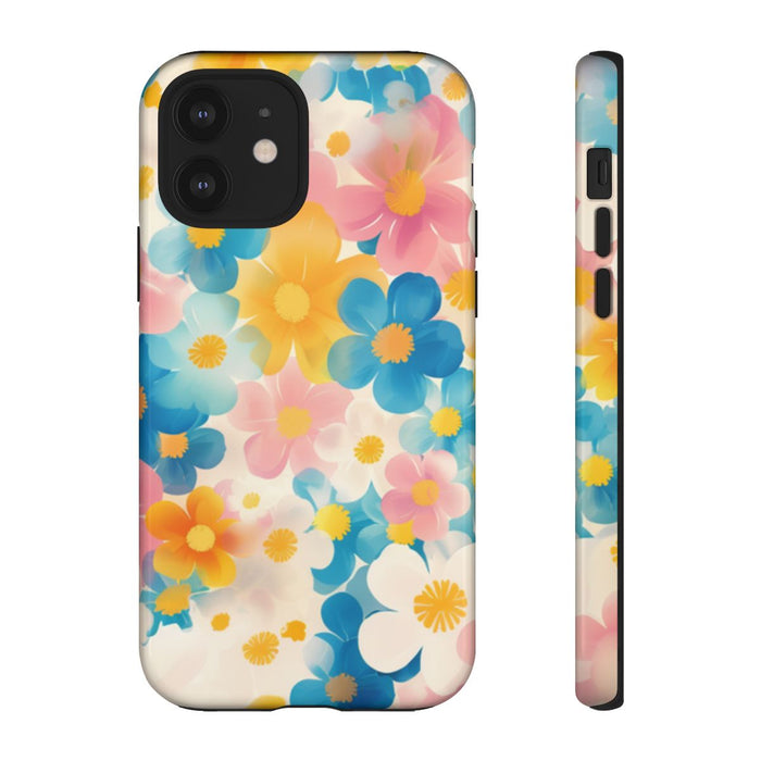 Vrolijk Pastel Bloemenpatroon