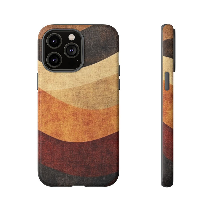 Warme Abstracte Golfpatronen