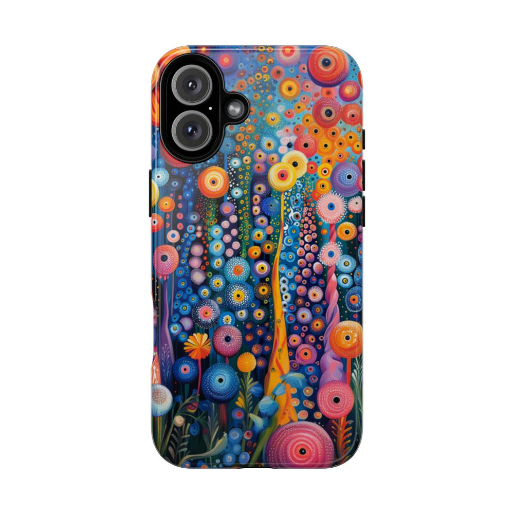 Levendig Abstract Bloemenpatroon