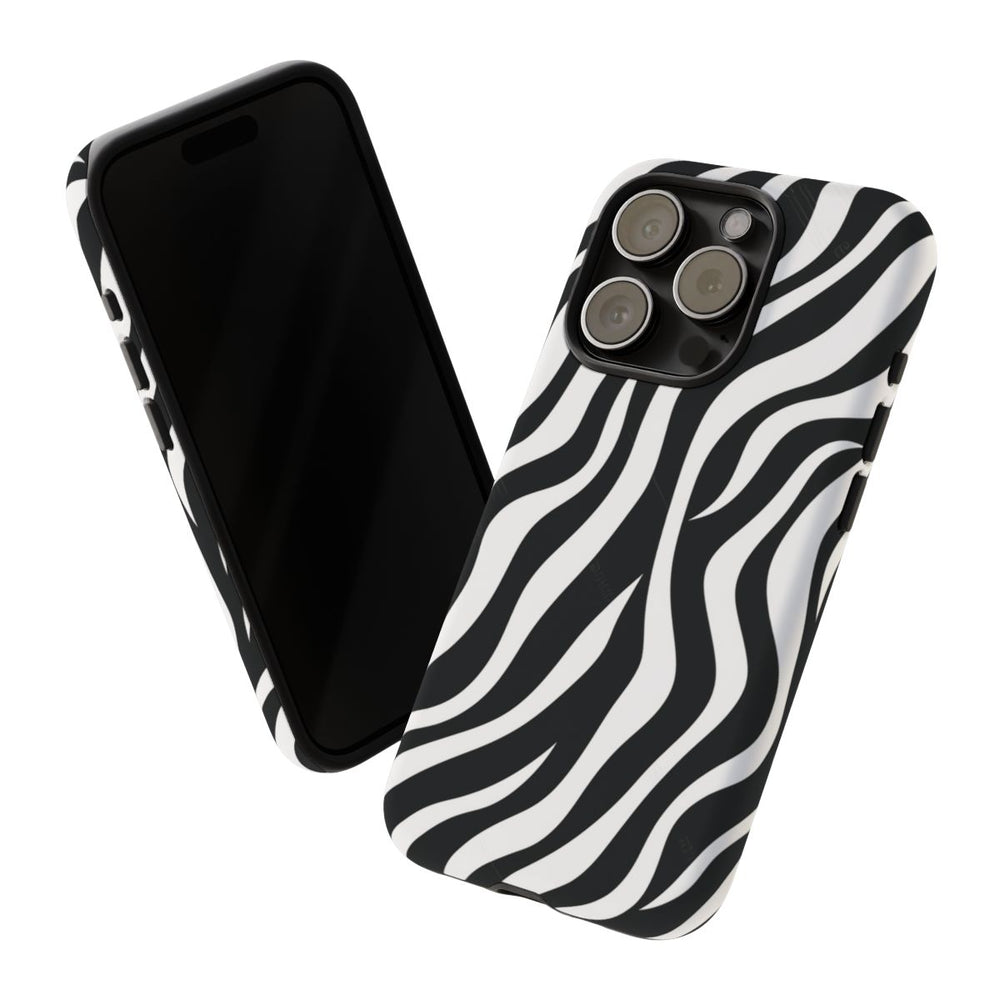 Zwart-Wit Zebra Strepenpatroon