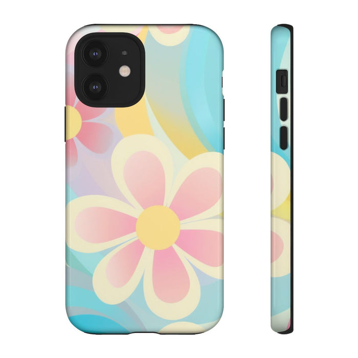 Pastel Groovy Bloemenpatroon