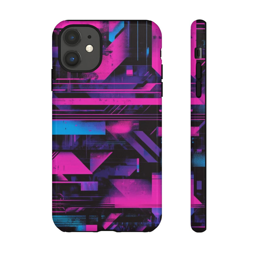 Neon Geometrisch Abstract Patroon