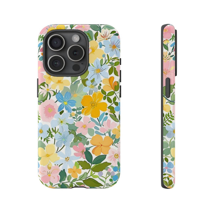 Vrolijk Pastel Bloemenpatroon