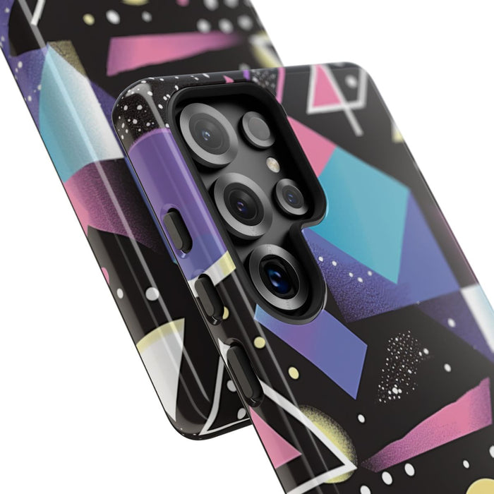 Geometrisch Vaporwave Abstract Patroon