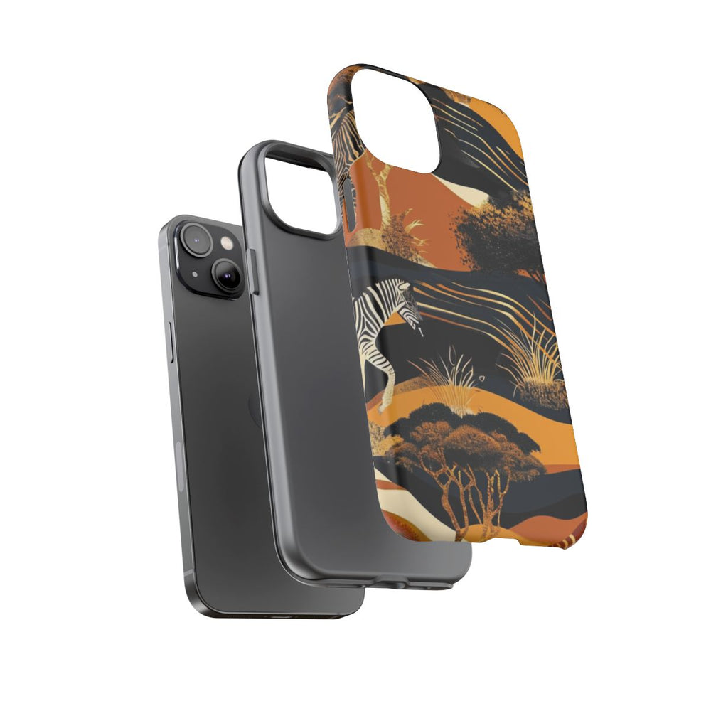 Abstract Afrikaans Savanne Zebra Patroon