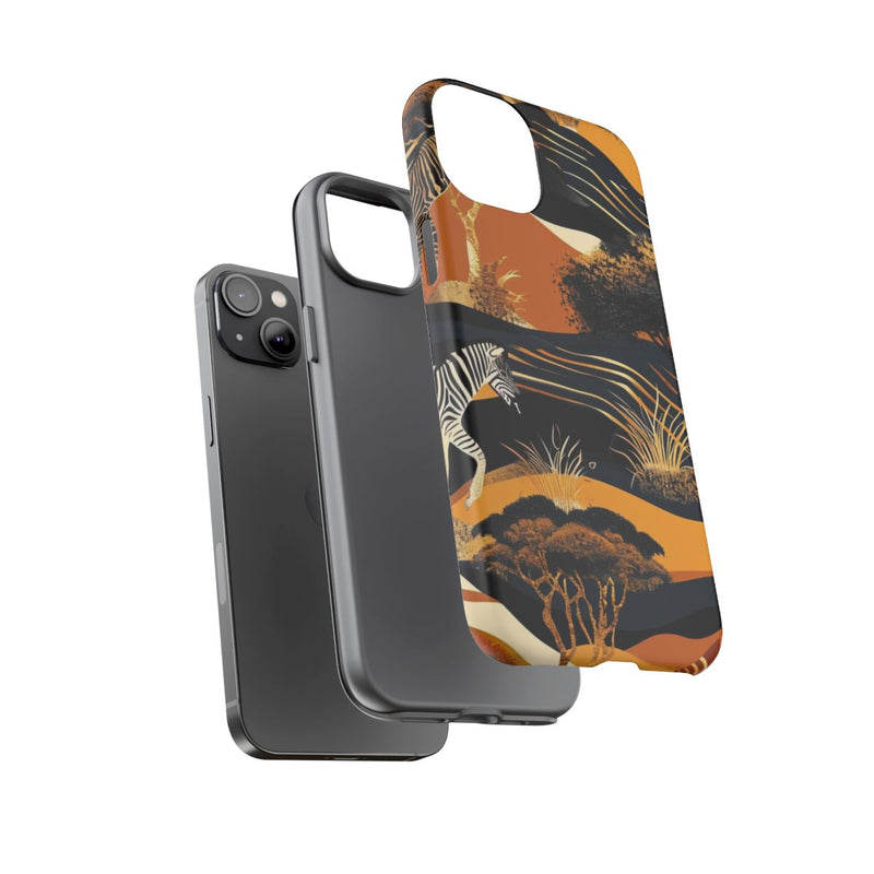 Abstract Afrikaans Savanne Zebra Patroon