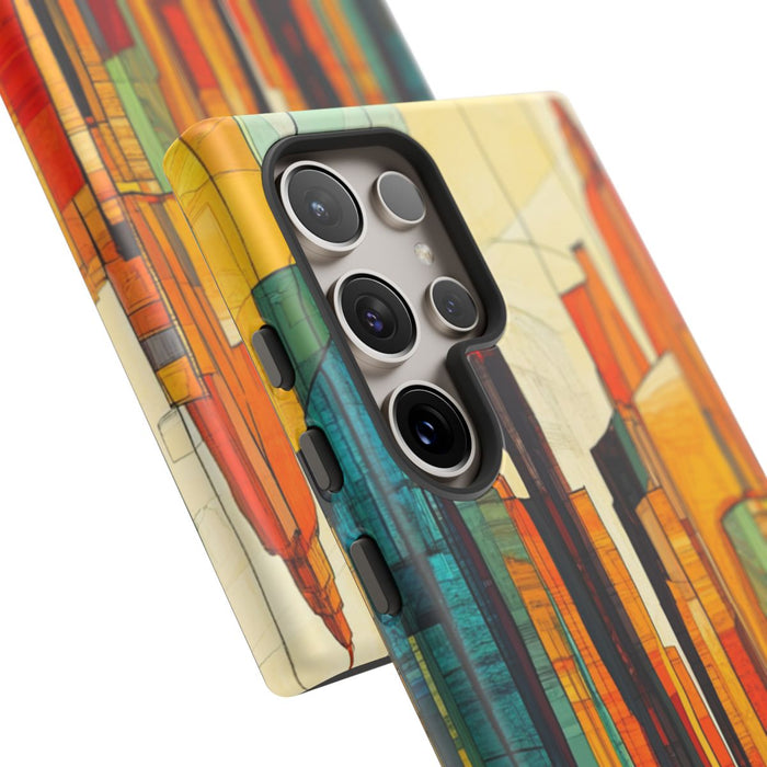 Abstracte Stadsgezicht Kunst