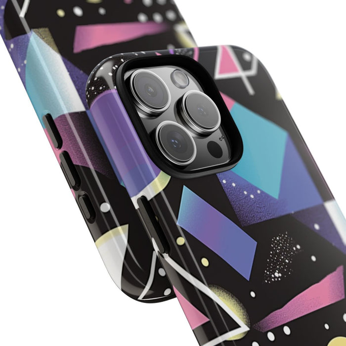 Geometrisch Vaporwave Abstract Patroon