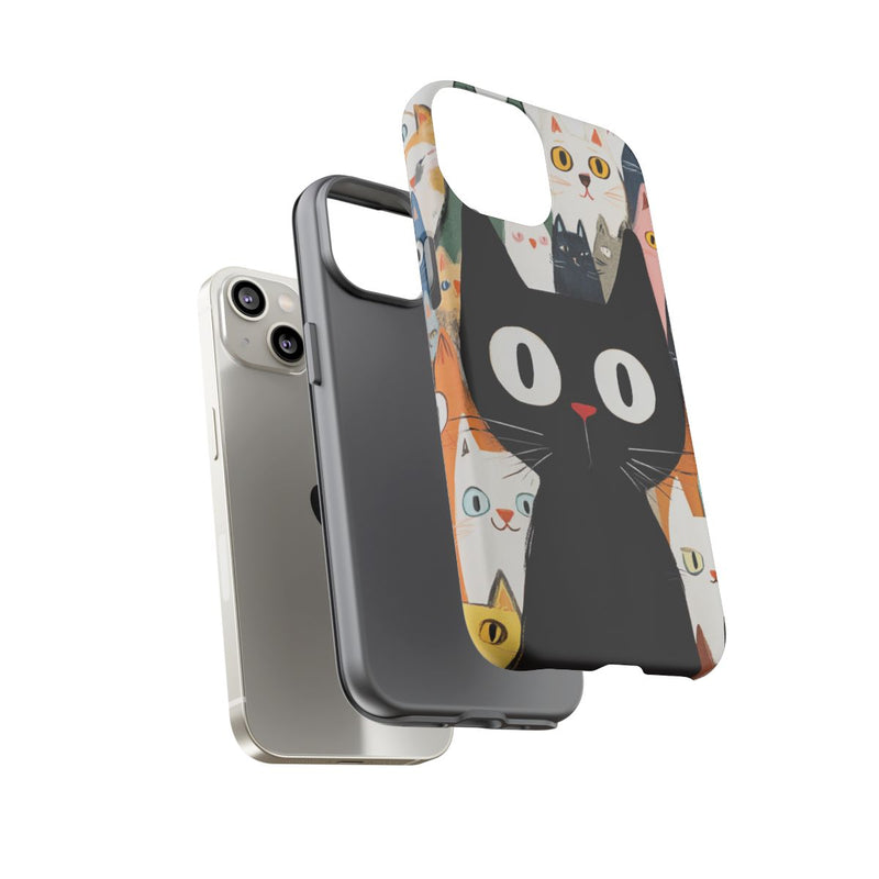 Schattige Cartoon Kattenpatroon