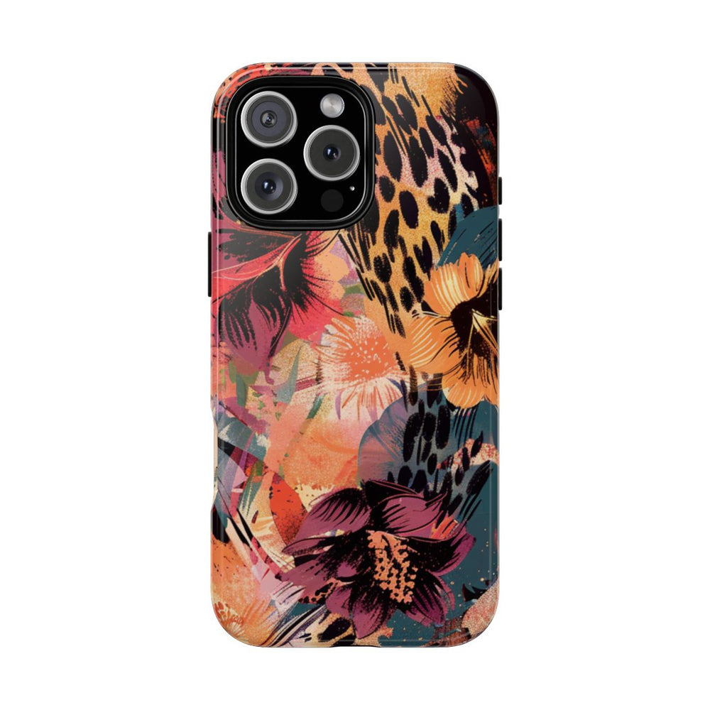 Abstracte Bloemen- en Dierenprint