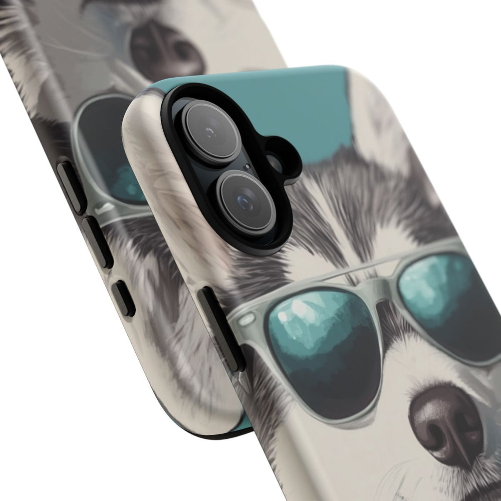 Stoere Husky met Zonnebril