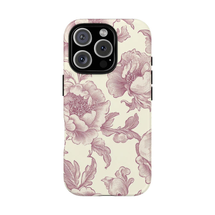 Elegante Victoriaanse Bloemenprint