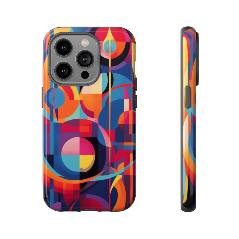 Vrolijke Geometrische Abstracte Kunst