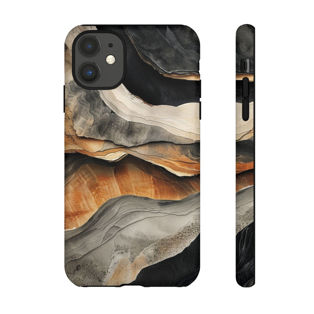 Aardse Geologische Lagen Abstract