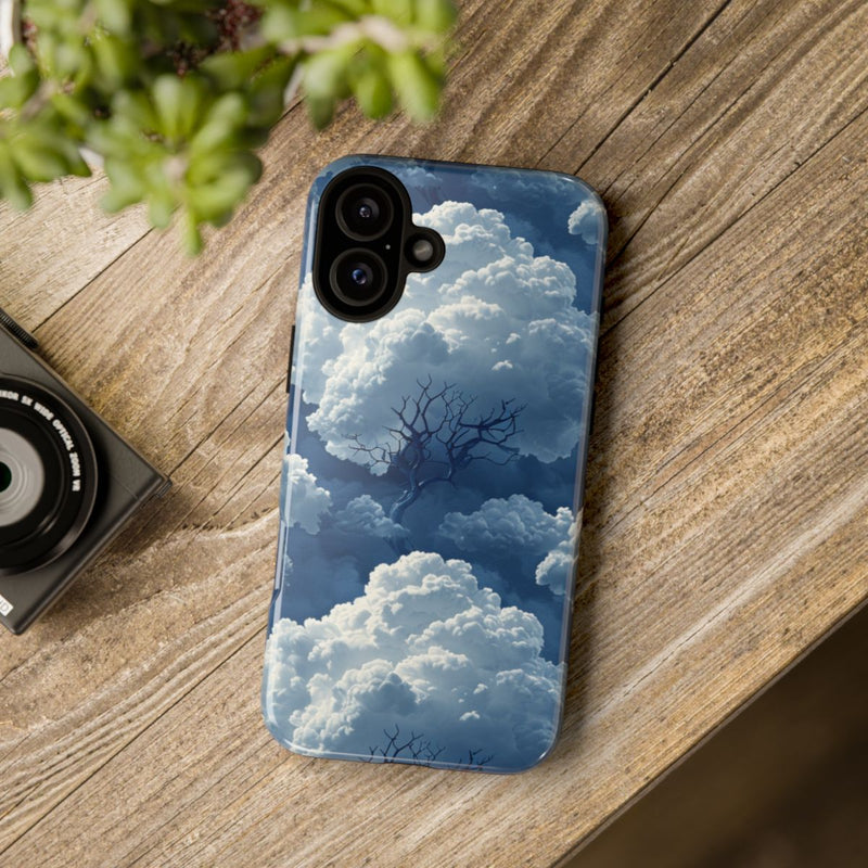 3D Wolken en Boompatroon