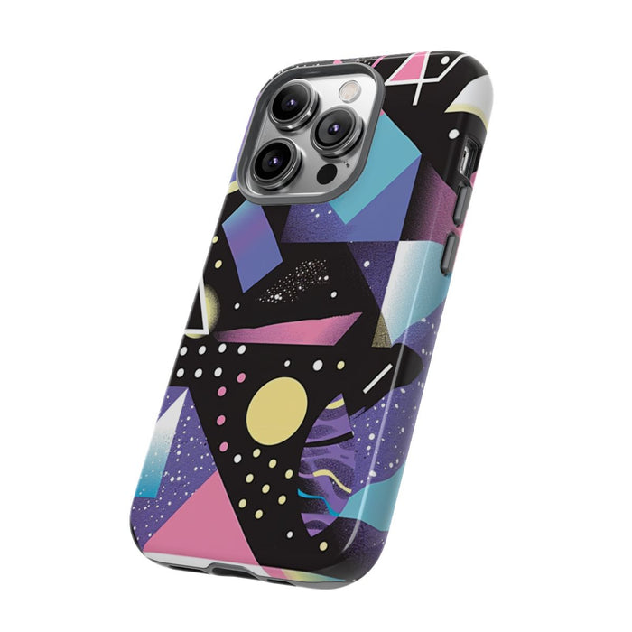 Geometrisch Vaporwave Abstract Patroon