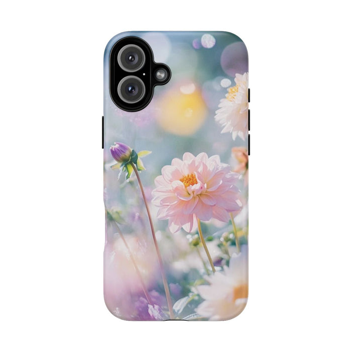 Dahlia's in Pastel met Zachte Bokeh