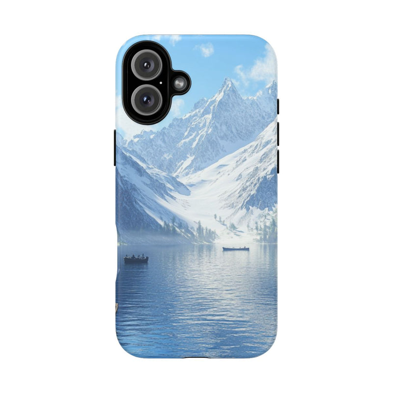 Sereen Bergmeer met Roeiboten