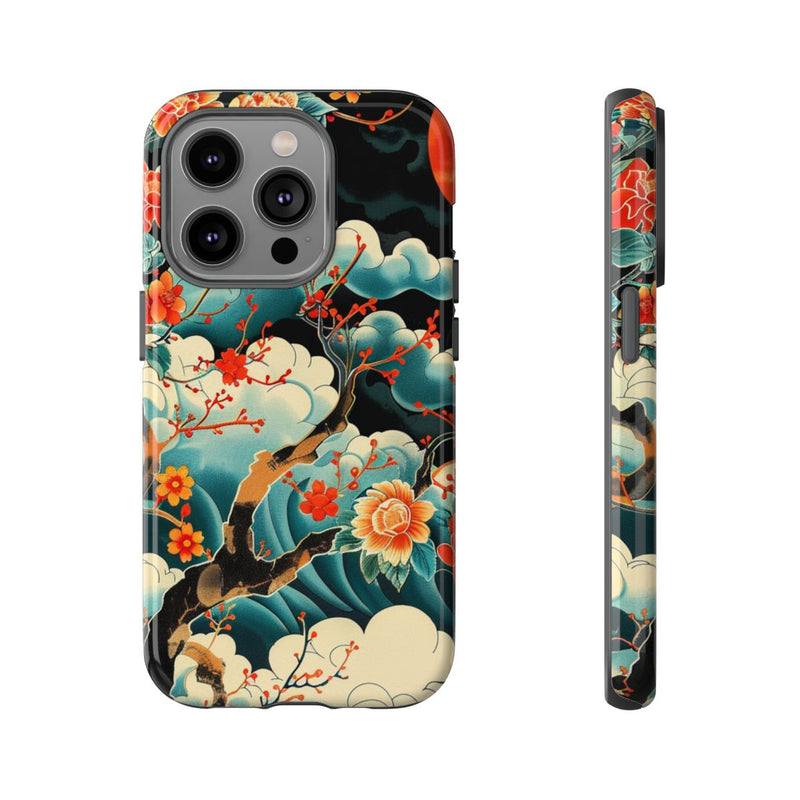 Bloemrijke Tak onder de Maan