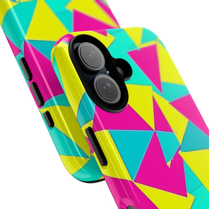 Neon Driehoekenpatroon