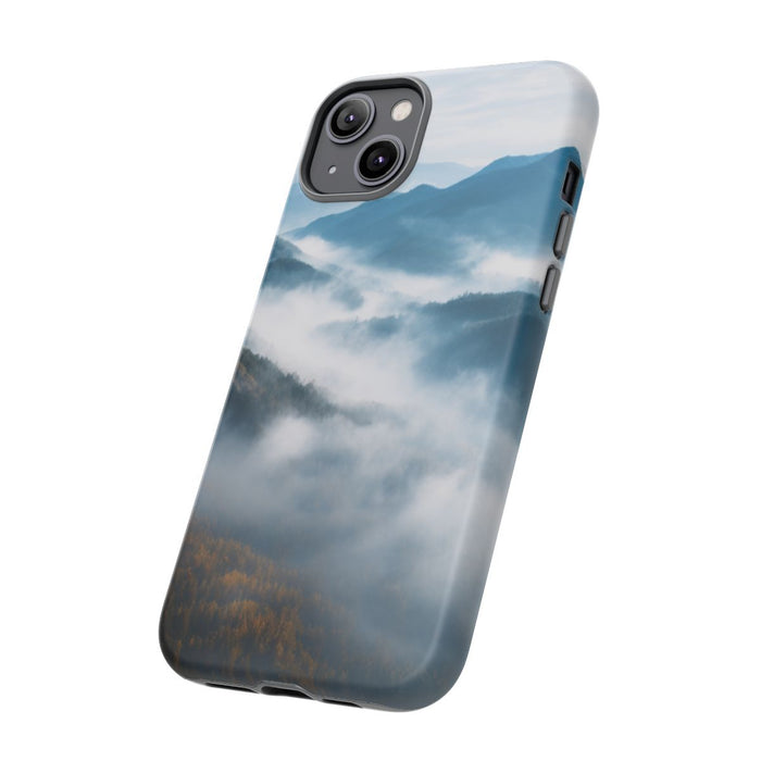 Mysterieus Berglandschap met Mist