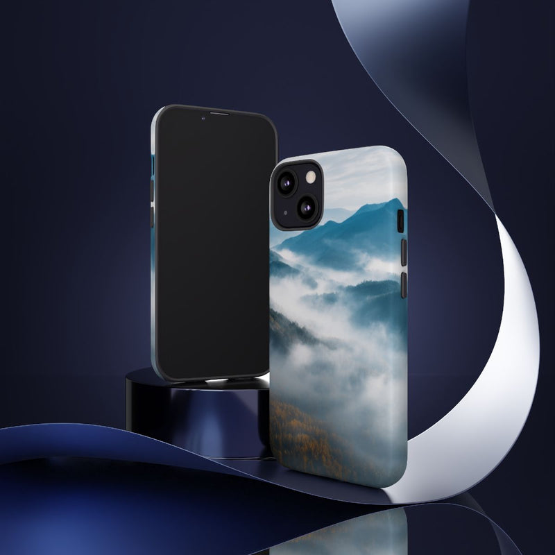 Mysterieus Berglandschap met Mist