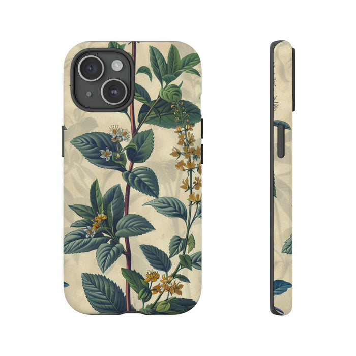 Vintage Botanisch Kruidenpatroon