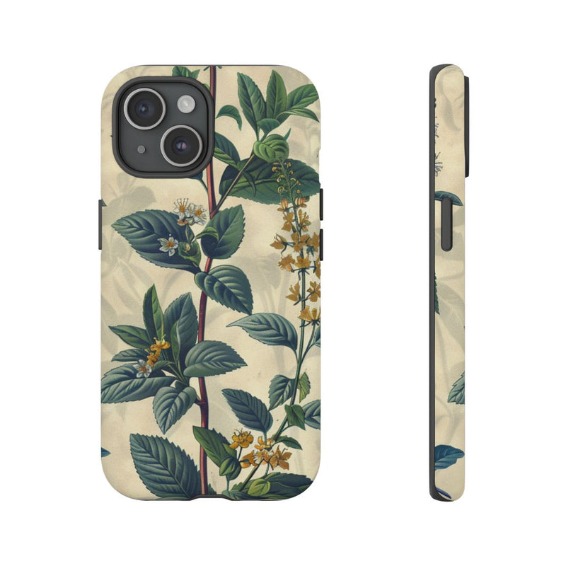 Vintage Botanisch Kruidenpatroon