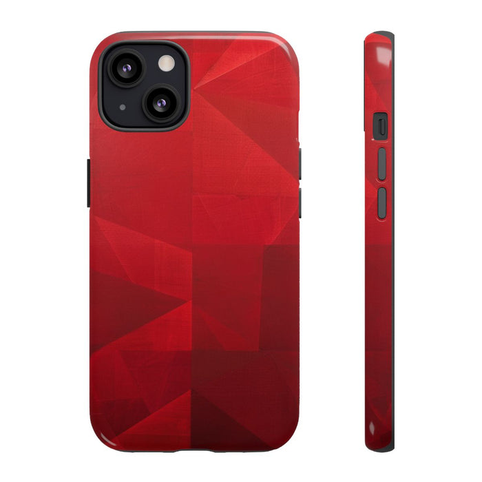 Rood Geometrisch Abstract Ontwerp