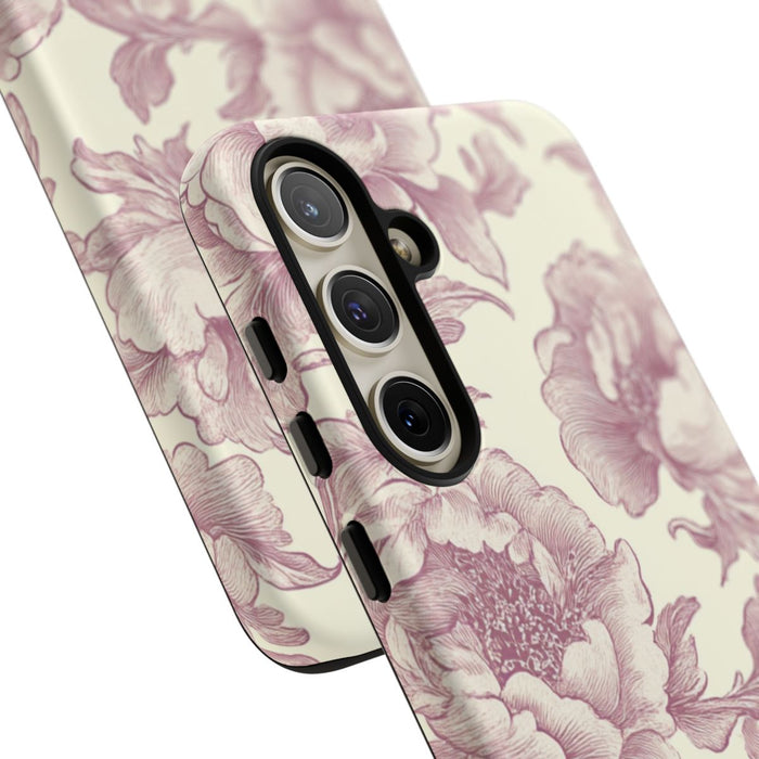 Elegante Victoriaanse Bloemenprint
