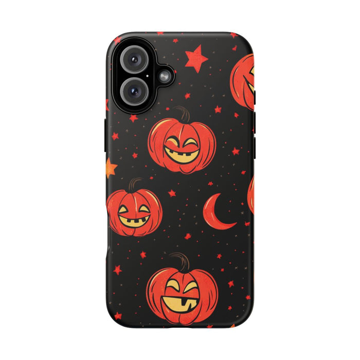 Lachende Pompoenen en Maanpatroon