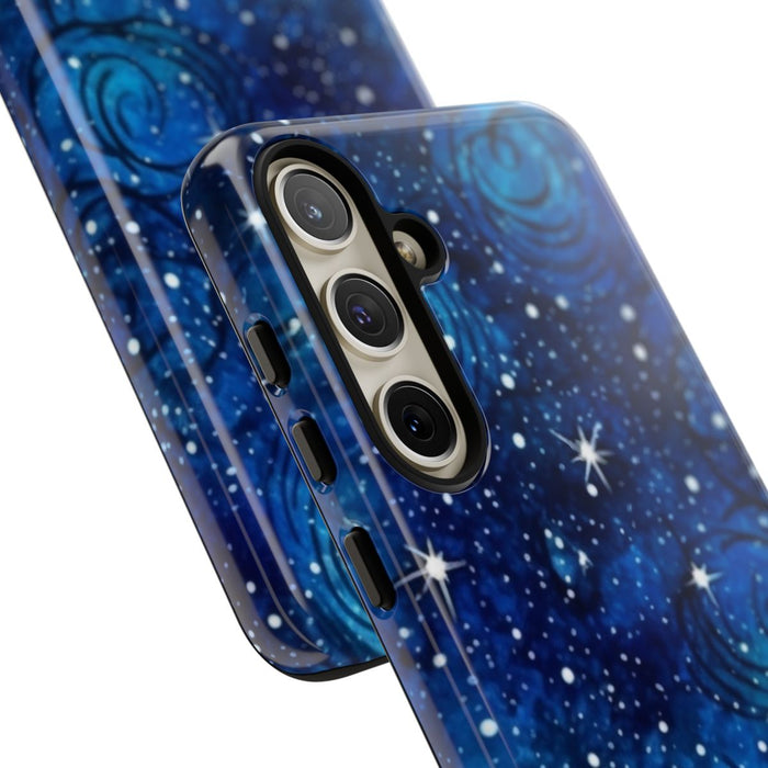 Blauw Sterrenstelsel Patroon