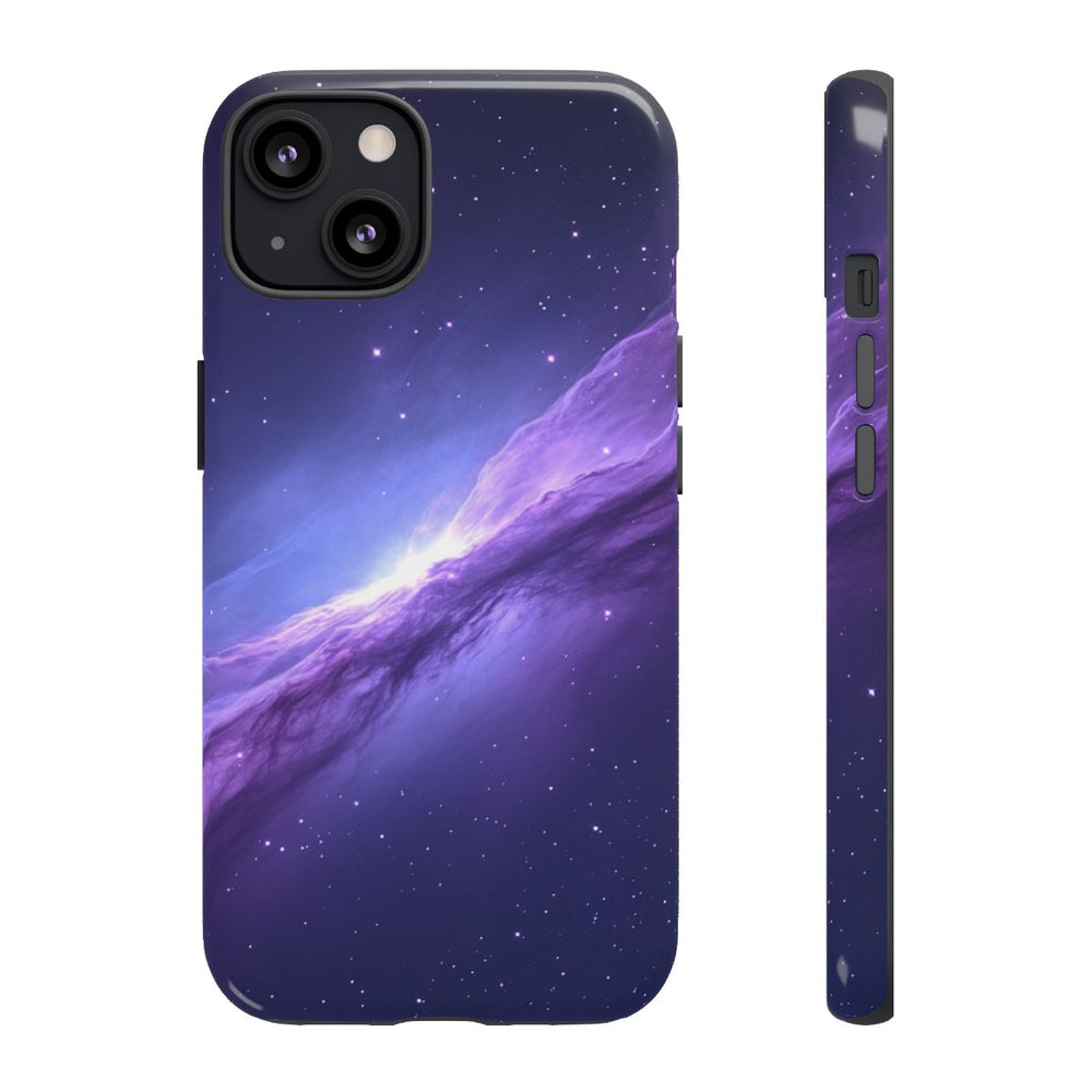 Paarse Kosmische Nevel met Sterrenhemel