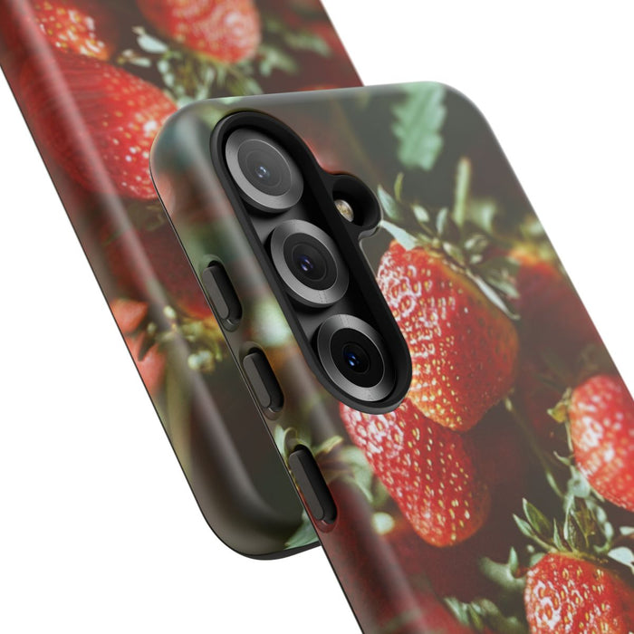 Verse Rode Aardbeien van Dichtbij