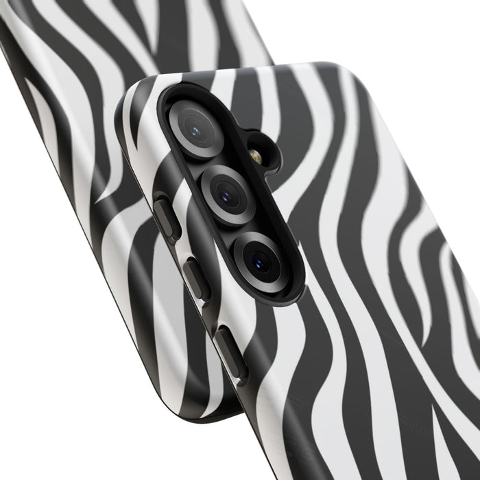 Zwart-Wit Zebra Strepenpatroon