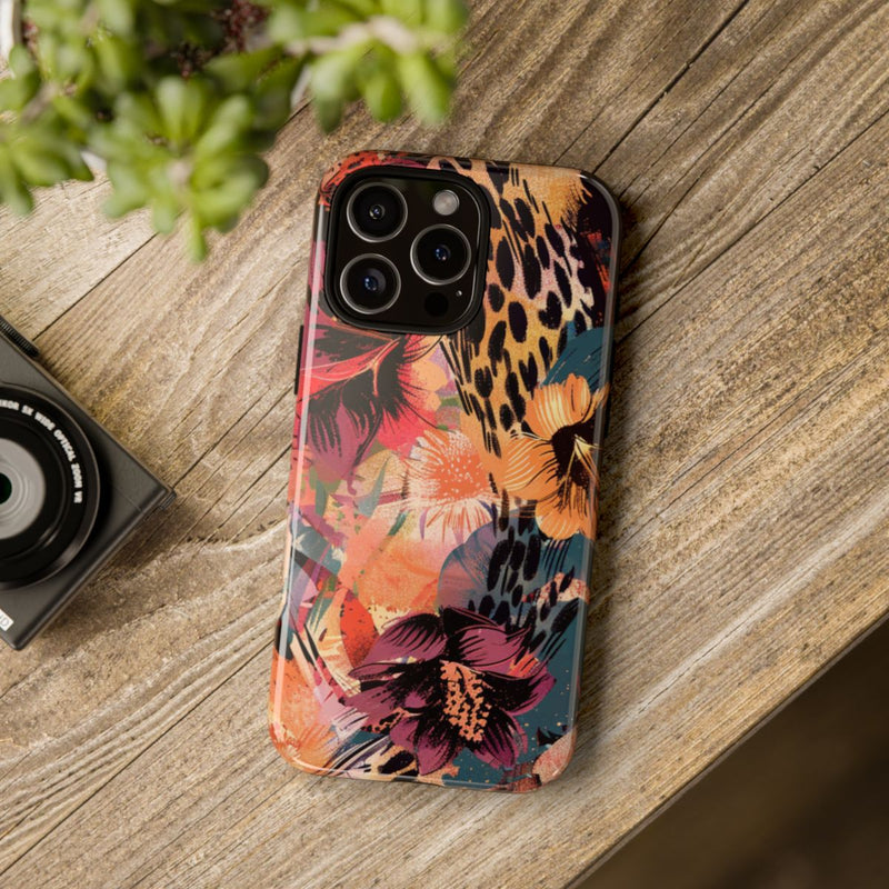 Abstracte Bloemen- en Dierenprint
