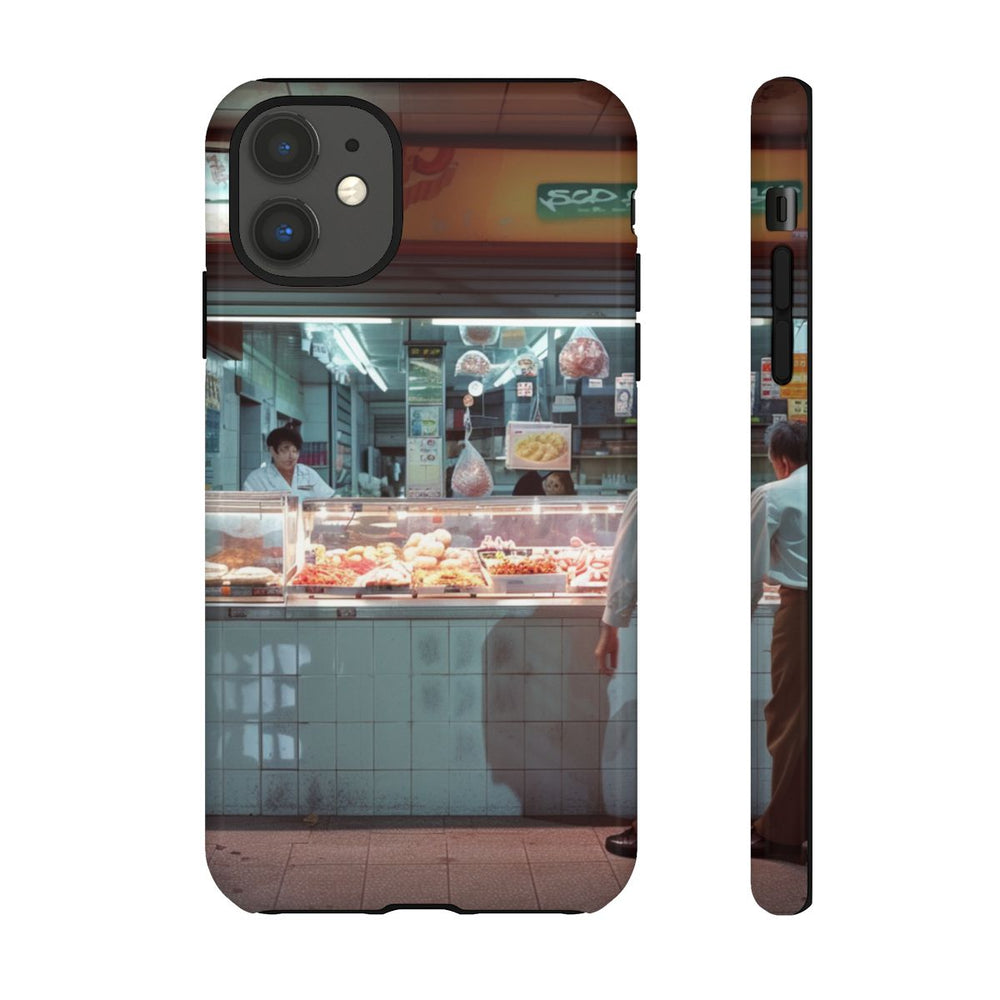 Straatvoedselkraam Tafereel