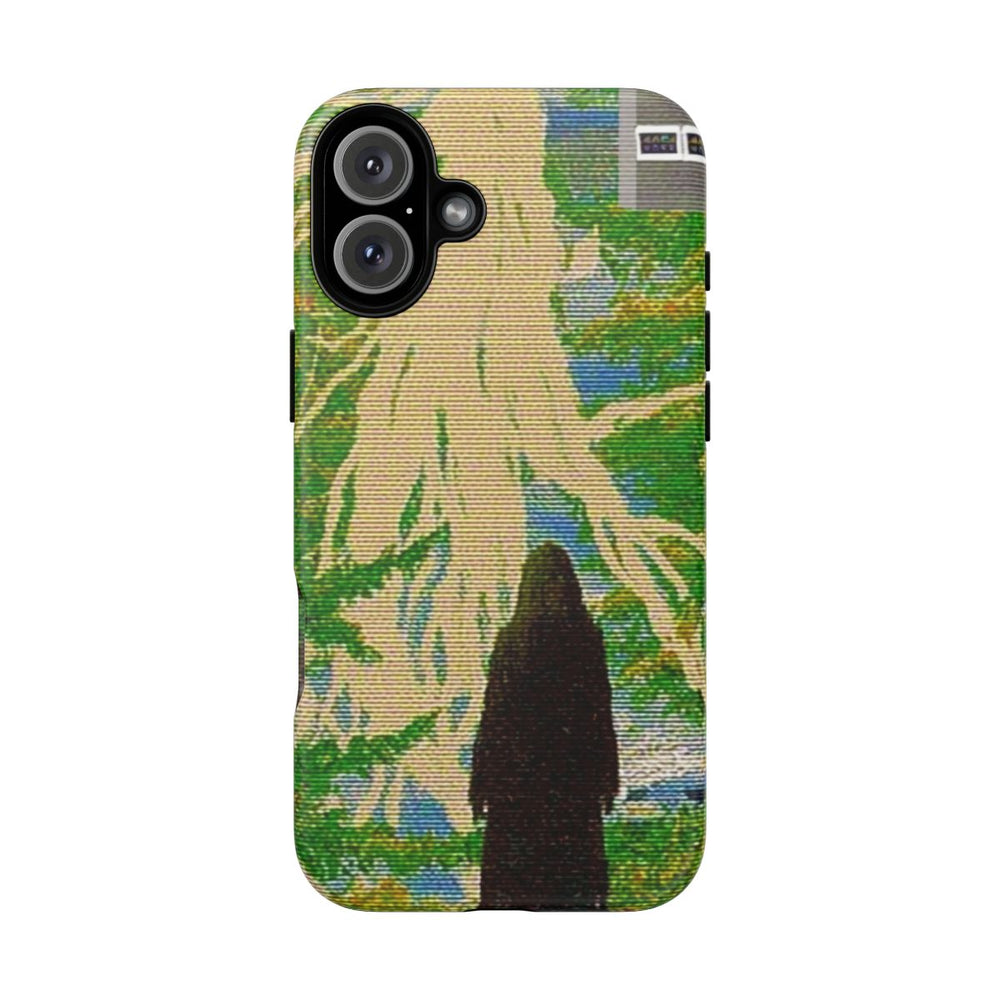 Boslandschap met Geheime Gestalte en Boomwortels