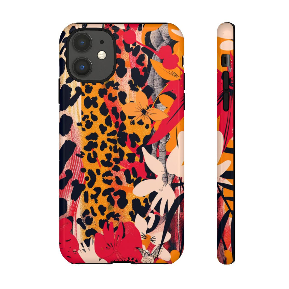 Abstracte Bloemen- en Dierenprint