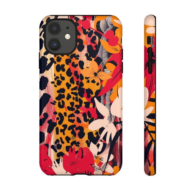 Abstracte Bloemen- en Dierenprint