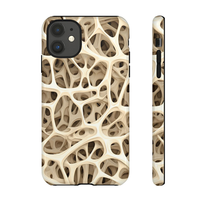 Botstructuurtextuur met Glanzend Patroon