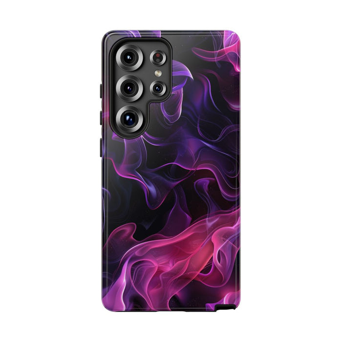 Violette en Roze Abstracte Vlammen